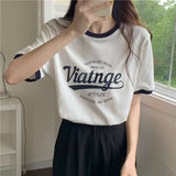 Vintage-Inspired Graphic Tee - L, White image