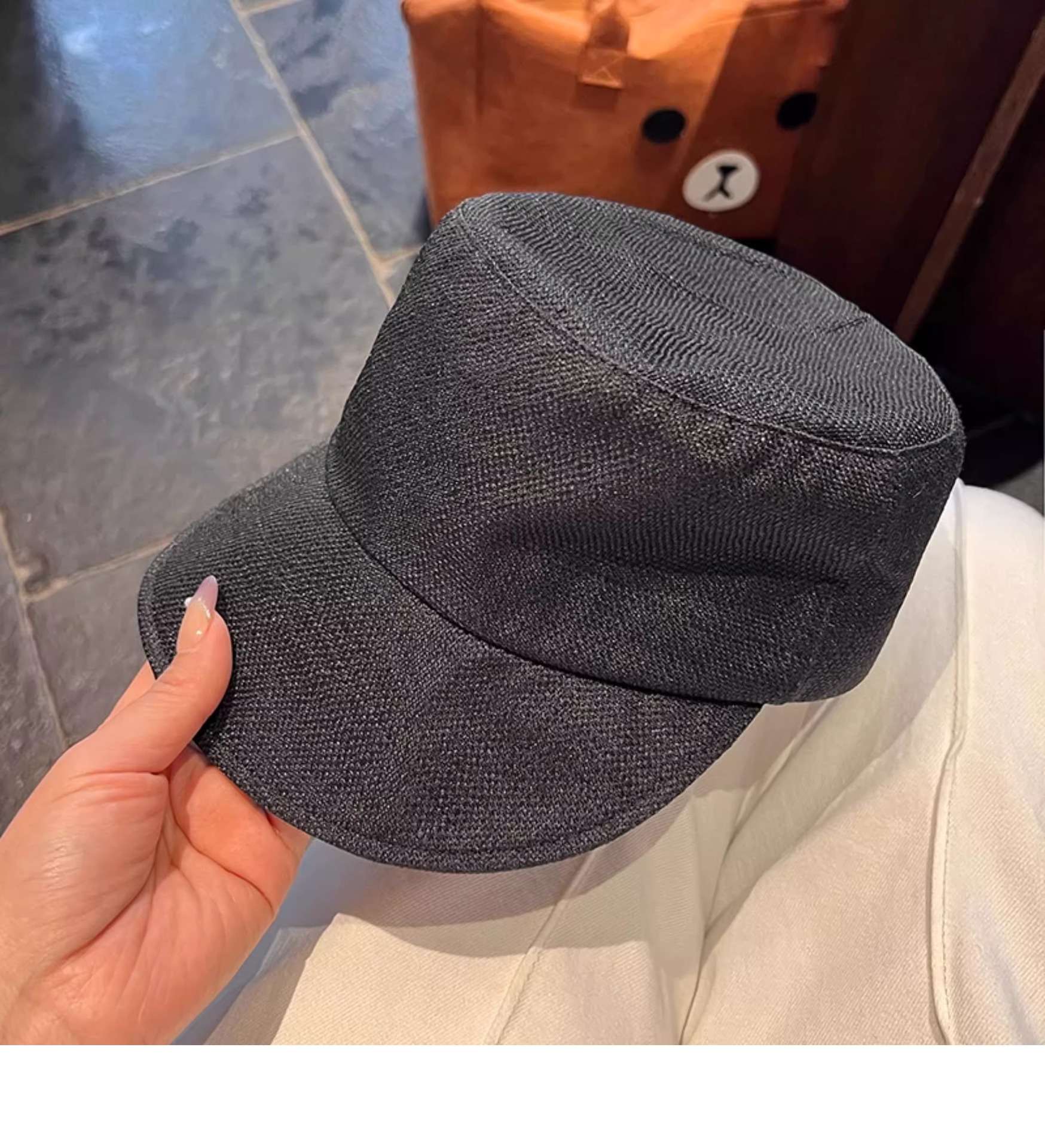 Stylish Denim Bucket Hat image 0