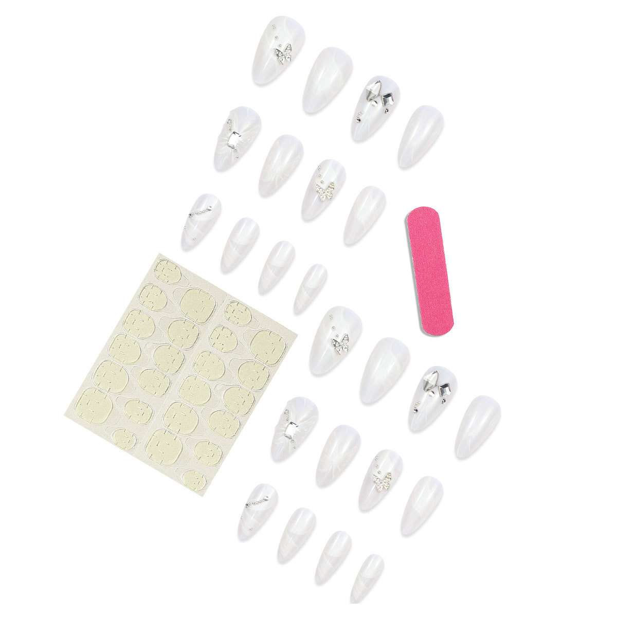 Elegant 3D Butterfly Nail Art image 5