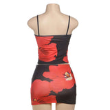 Bold Floral Print Two-Piece Set image 3