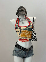 Print Rock Band Graphic Tank Top image 5