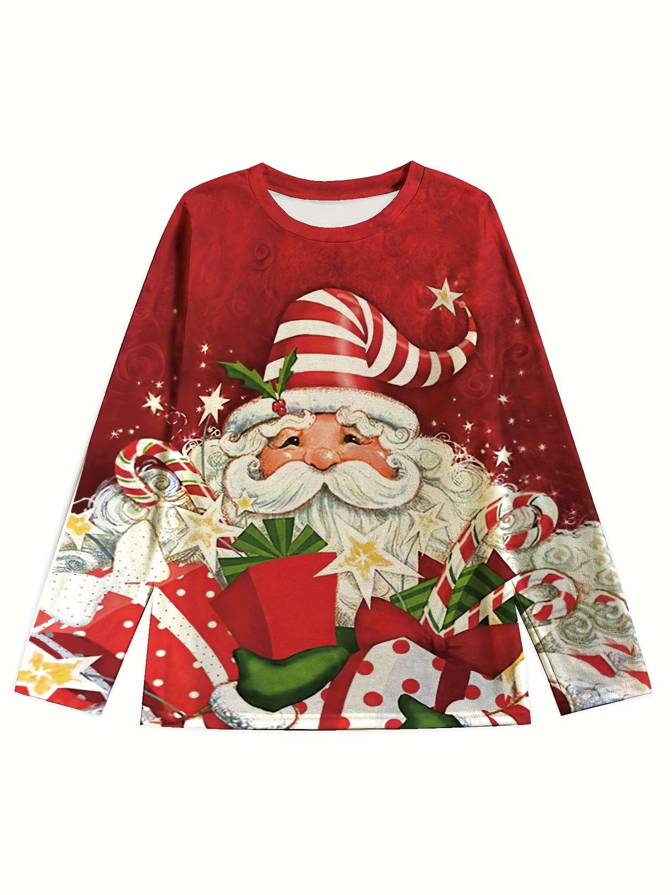 Santa Claus Christmas Top image 5