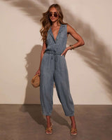 Jumpsuit with Drawstring Waist image 1