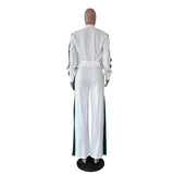 Tracksuit with White Stripe Accents image 4