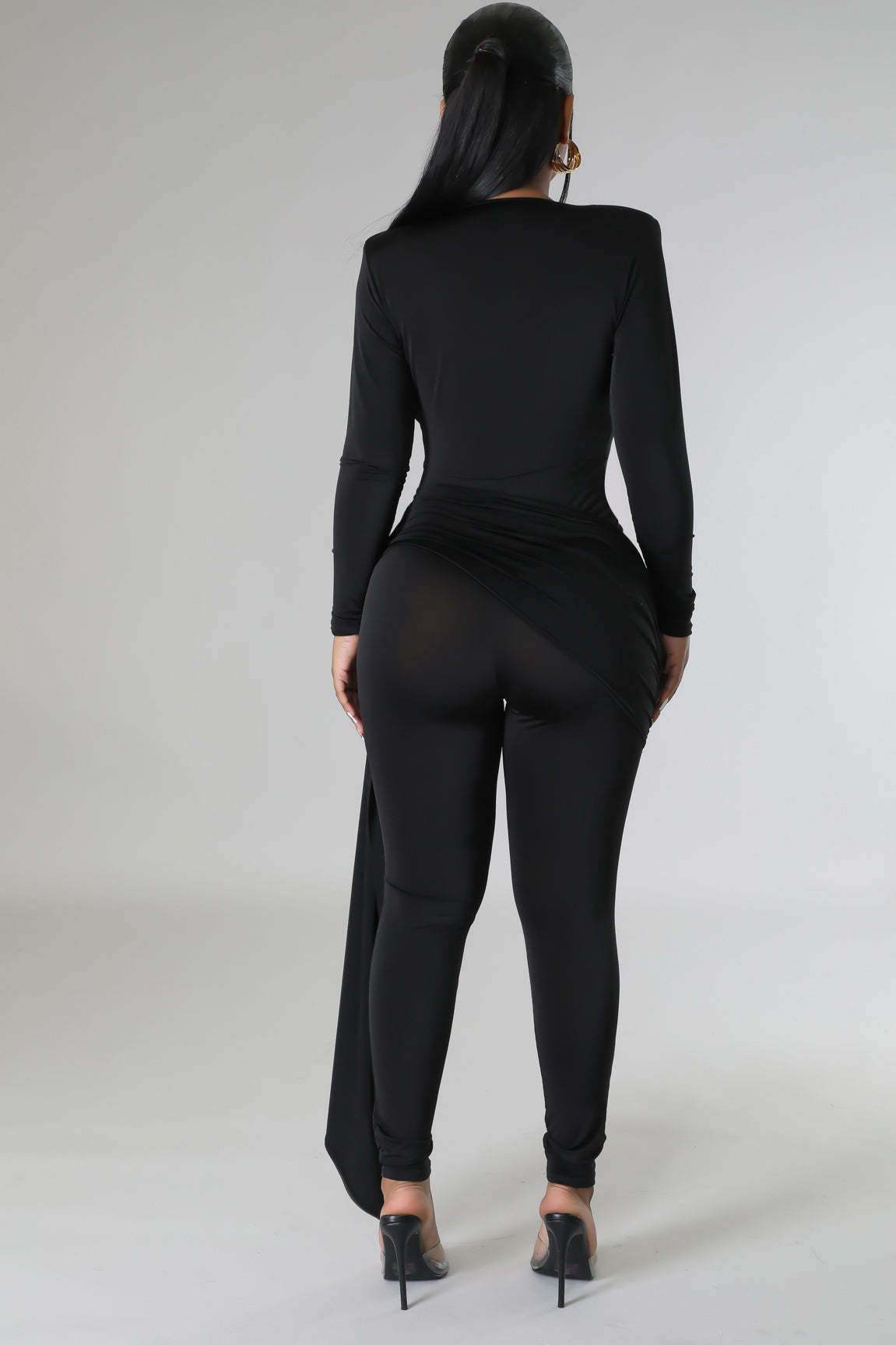 Deep V neck Jumpsuit image 10