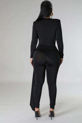 Deep V neck Jumpsuit image 10