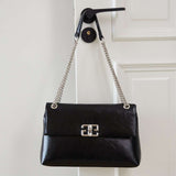 Chain-Strap Handbag