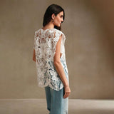 Butterfly Lace Crochet Top image 3