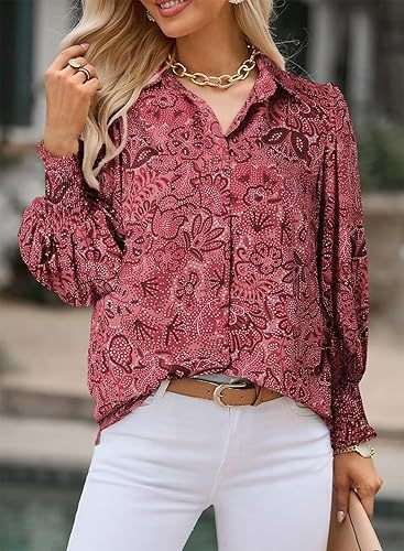Long sleeve Floral print Casual Shirt image 4
