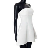 Elegant Strapless A-Line Mini Dress image 6