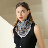 Vintage-Inspired Floral Scarf image 4