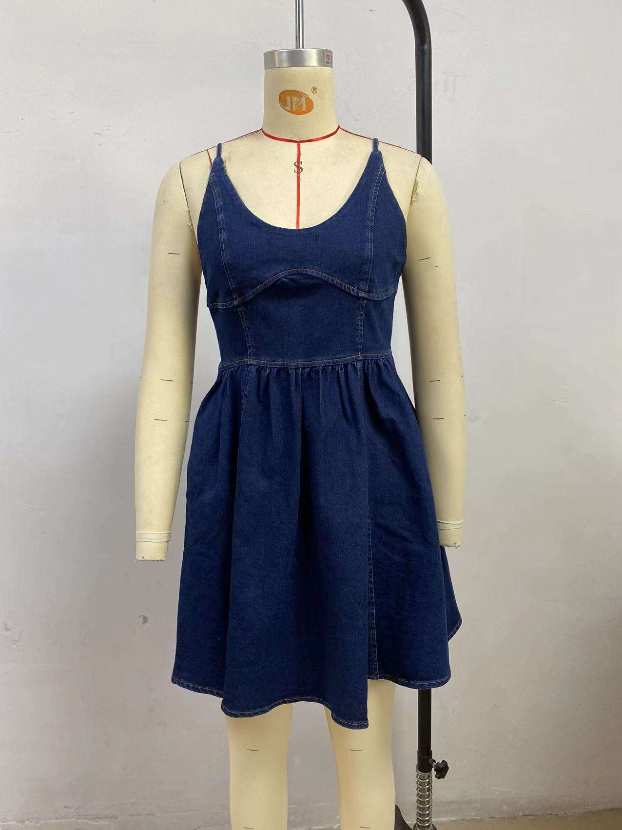 Classic Fit-and-Flare Dress image 5