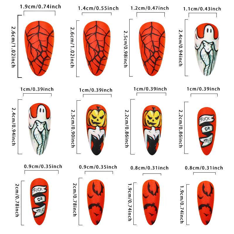 Spooky Halloween Nail Art image 3