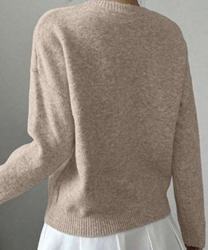 Embroidered Butterfly Knit Sweater image 3