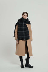 Thick ultra large soft and warm checkered scarf image 2