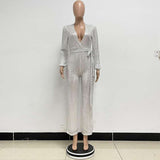 Sequin Dressy Casual JumpsuitS image 6