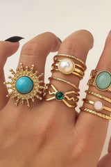 Chunky Vintage Stackable Rings image 0
