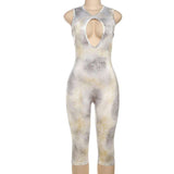 Leopard Print Cutout Jumpsuit image 3