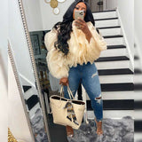 Cloud Nine Ruffle Blouse image 1