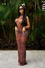 Animal Print Two-Piece Set image 1