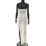 Elegant Crochet Cut-Out Side Slit Maxi Dress image 5