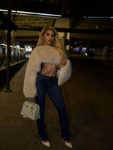 Luxurious Faux Fur Jacket image 2