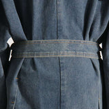 Denim Trench Coat image 4
