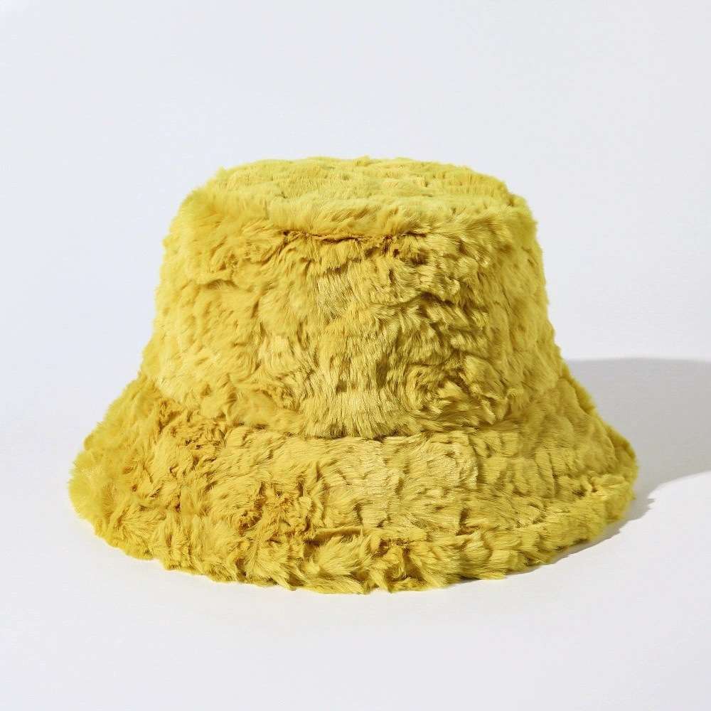 Faux Fur Bucket Hat image 0
