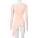 One-Shoulder Asymmetric Top image 5