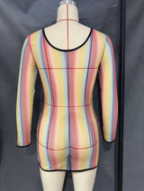 Hollowed Out See-through Mesh Beach Dress image 6