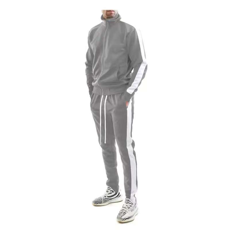 Striped Casual Tracksuit Set image 4