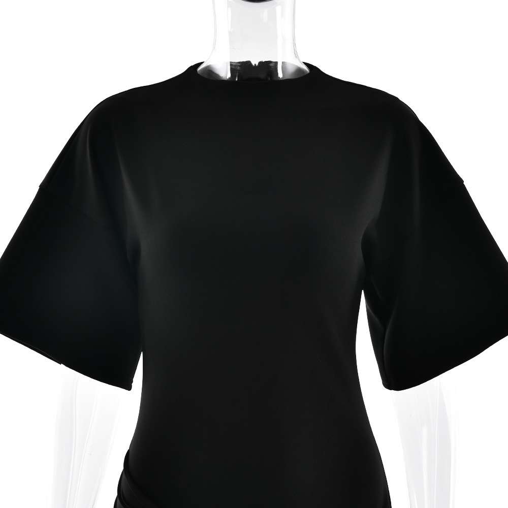 Short Dress with Draped Detail image 5