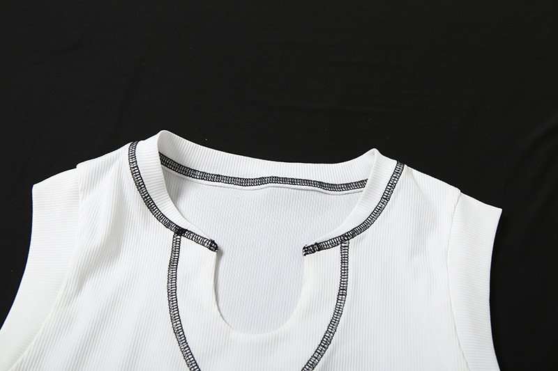 Sporty Crop Top & Shorts Set image 5