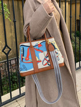 Artistic Printed Tote Bag image 0