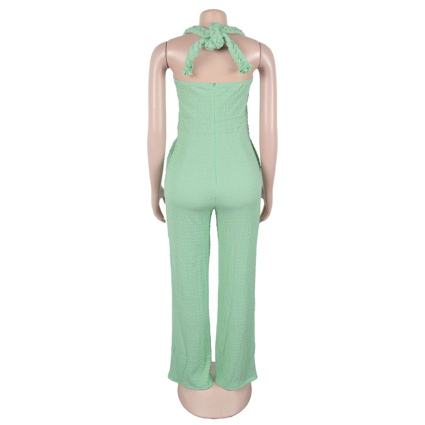 Halter Wide-Leg Jumpsuit image 5