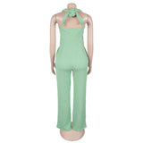 Halter Wide-Leg Jumpsuit image 5