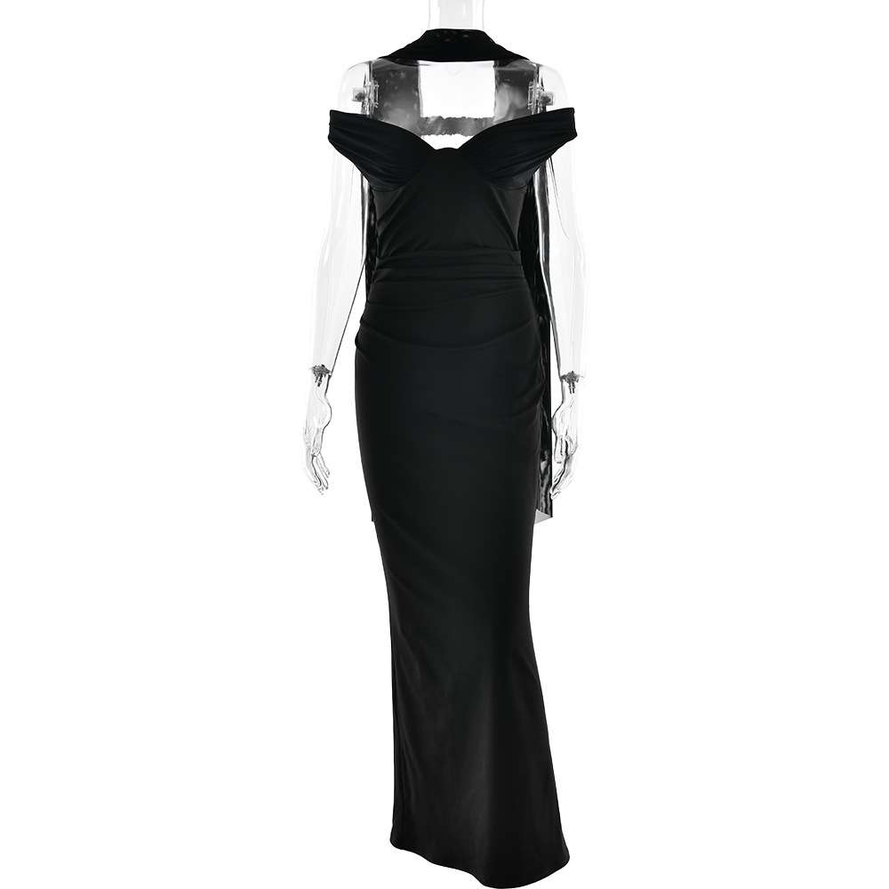 Off-Shoulder Evening Gown image 4