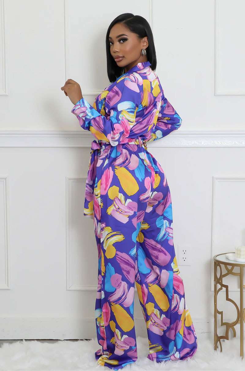Floral Multi Color Jumpsuit image 3