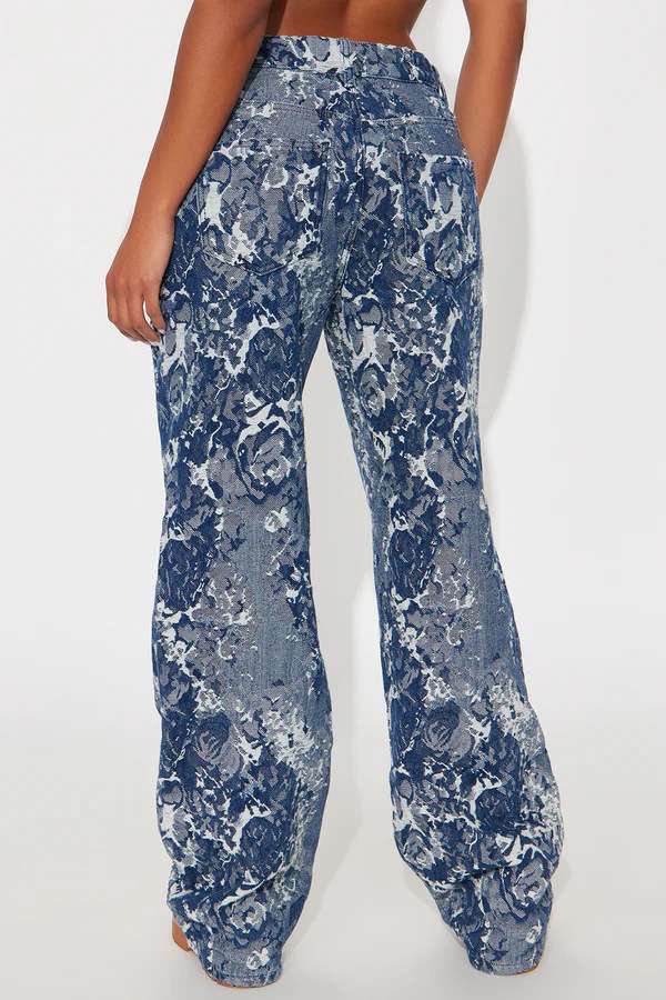 Bomber Jacket & Wide-Leg Pants Set image 3