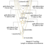 Trendy Multilayer Necklace Set image 4