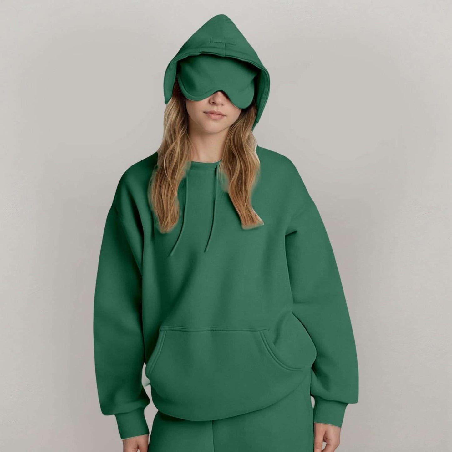 Solid Oversized Hoodie image 1