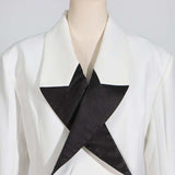 Patchwork Star Loose Chic Blazer image 3