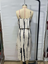 Tie-Dye Maxi Dress with Spaghetti Straps image 6