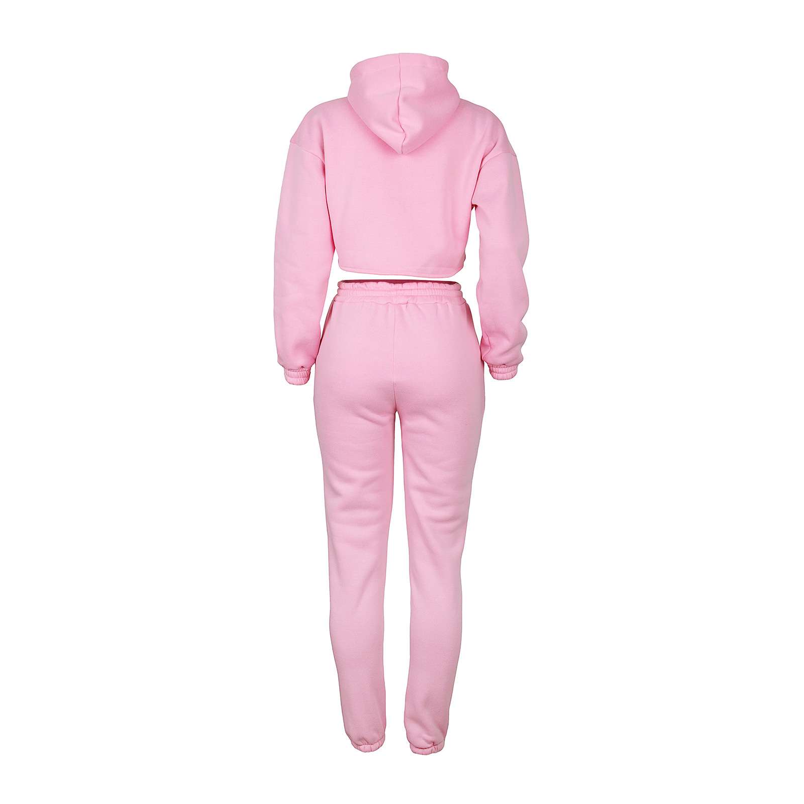 Crop Top Hoodie Tank Sweatpants 3 piece set image 10