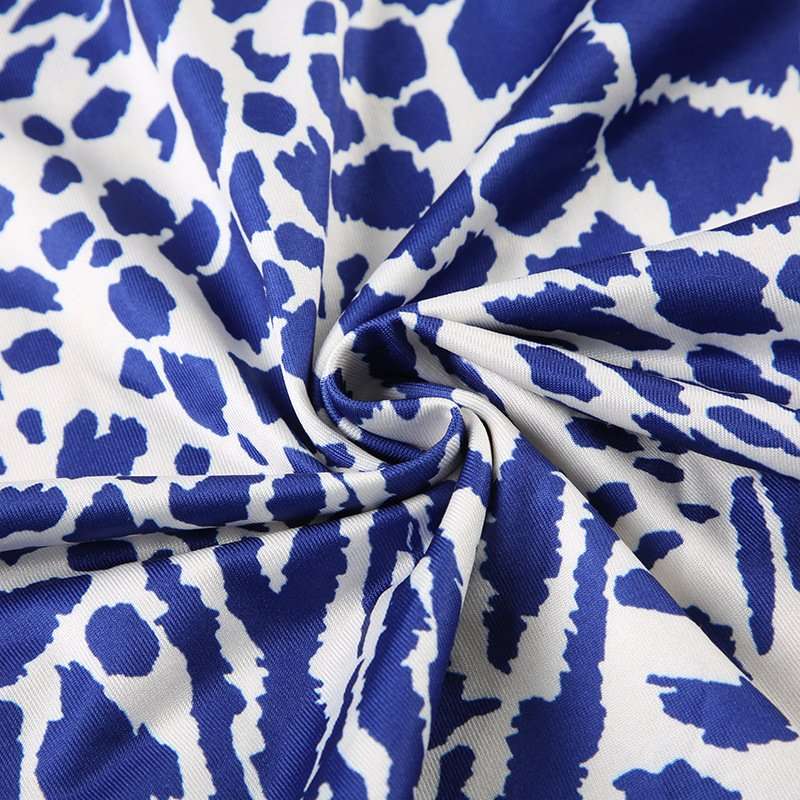 Animal Print Hooded Two-Piece Set image 5