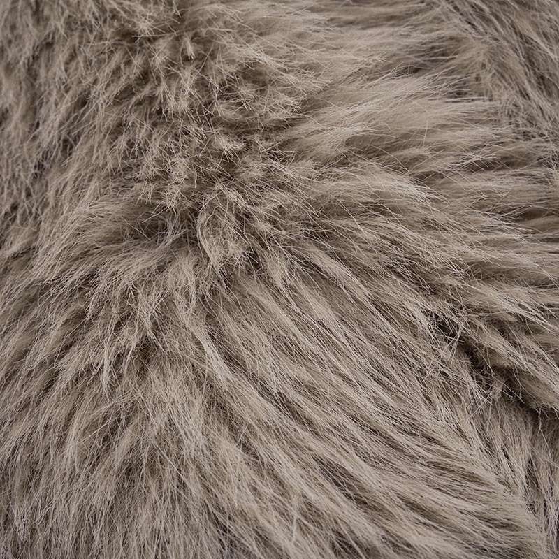 Chic Faux Fur Vest Zippered Jacket image 6