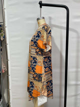 Bohemian Patchwork Floral Midi Dress image 6