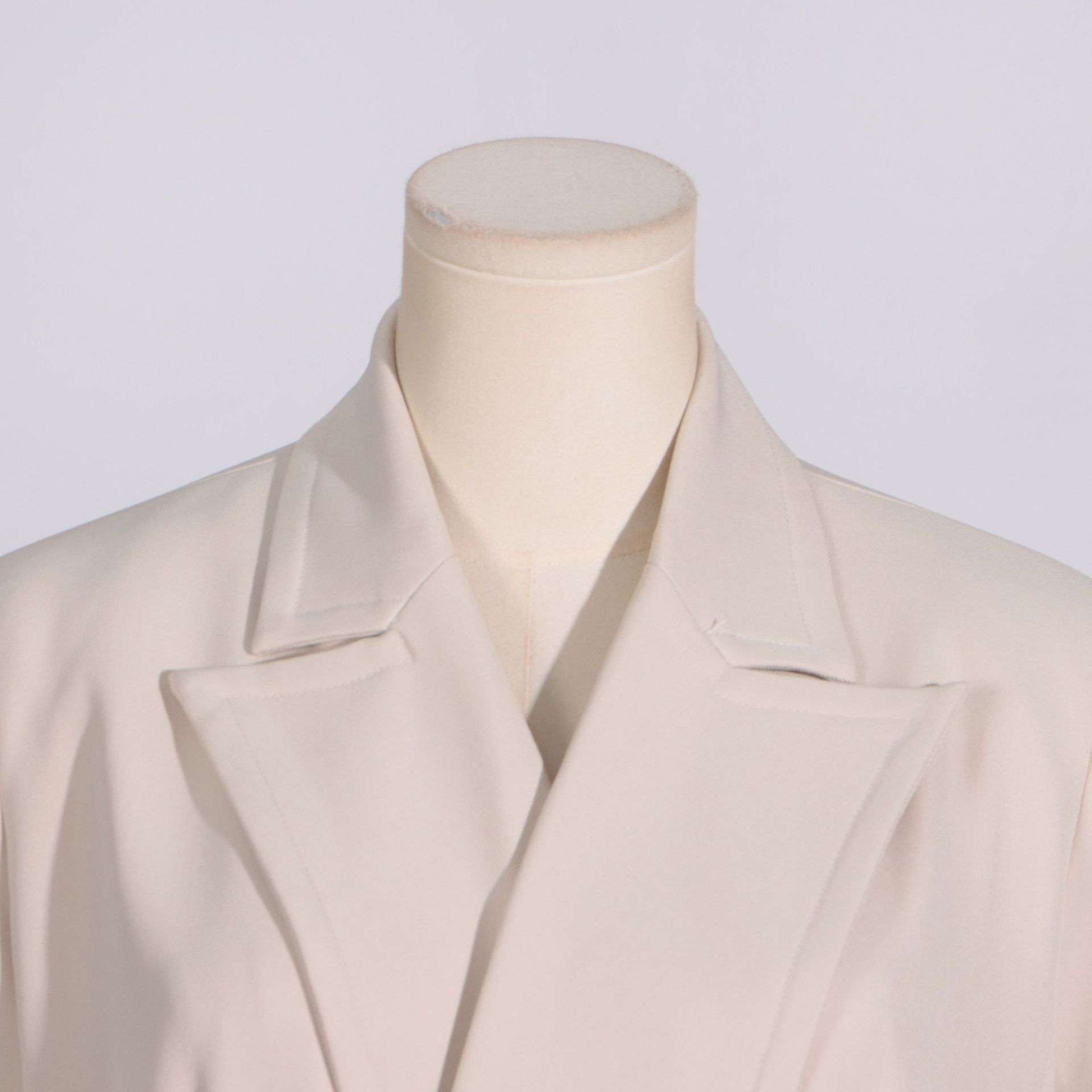 Slanted Placket Single Button Coat image 4
