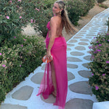 Cutout Drape Maxi Dress image 2