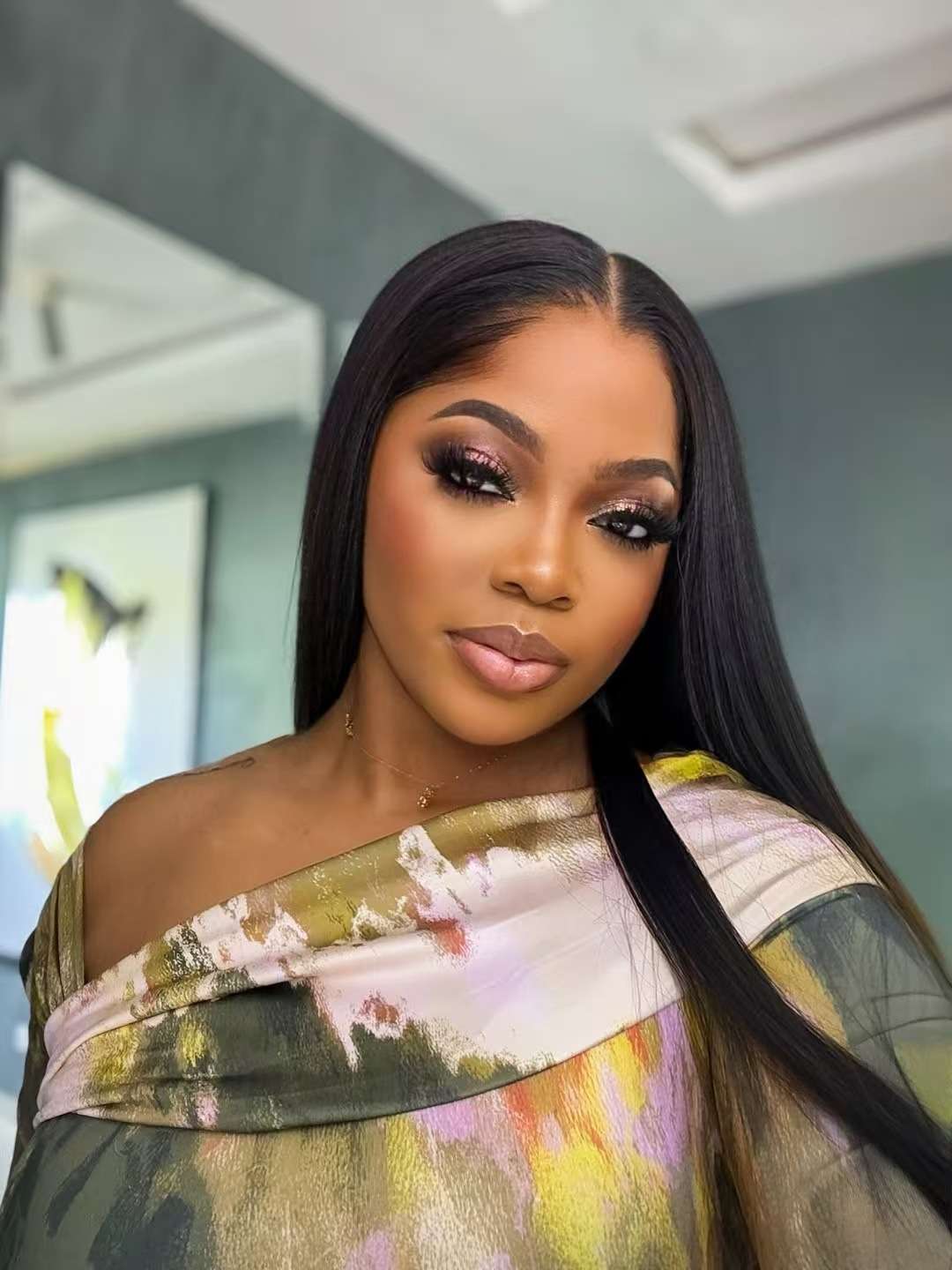 Colorful Abstract Bodycon Dress image 3